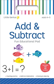 Buy Little Genius Vol. 2 - Small Activity Pad - Add & Subtract