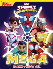 Buy Spidey and His Amazing Friends - Mega Colouring Book - Glow Webs Glow