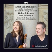 Buy Erno Dohnanyi: Violin Sonata / Op. 21 / Serenade For String Trio / Op. 10 / Richard Strauss: Violin