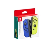 Buy Nintendo Switch Joy Con Blue and Neon Yellow Pair Controller