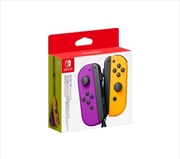 Buy Nintendo Switch Joy Con Neon Purple and Neon Orange Pair Controller