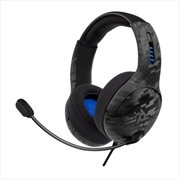 Buy PDP PS5 LVL 50 Wired Headset Black Camo