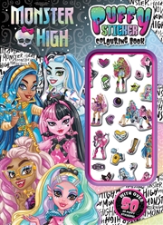 Buy Monster High: Puffy Sticker Colouring Book (Mattel)