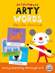 Buy Arty Mouse Arty Words Wipe Clean Flash Cards