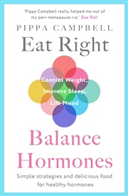 Buy Eat Right, Balance Hormones