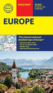 Buy Philip's Europe Road Map