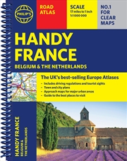 Buy Philip's Road Atlas France, Belgium And The Netherlands