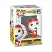 Buy Peanuts - Astronaut Snoopy w/Woodstock Pop!