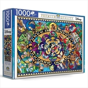 Buy Crown Premium: Disney Stained Glass - 1000pc Puzzle