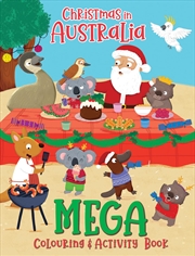 Buy Aussie Christmas - Mega Colouring Book