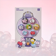 Buy Bt21 - Minini Lucky Gatcha Mini Can Badge (RANDOM)