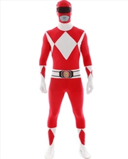 Buy Power Rangers Red Adult Costume - Size L