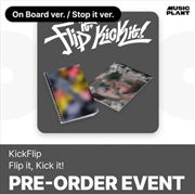 Buy Kickflip - Flip It, Kick It! 1st Mini Album Musicplant Gift Standard Random