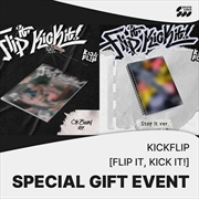 Buy Kickflip - Flip It, Kick It! 1st Mini Album Soundwave Gift Standard Random