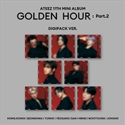 Buy Ateez - Golden Hour : Part.2 11th Mini Album Soundwave Cafe Meet & Greet Event Gift Digipack Set