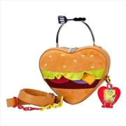 Buy Loungefly Spongebob - Krabby Patty Plush Crossbody Bag