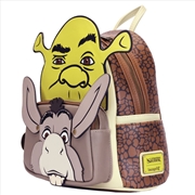 Buy Loungefly Shrek - Shrek & Donkey Cosplay Mini Backpack