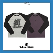 Buy Ateez - Ateez X Wonderwall Official Md Raglan T-Shirt (Take A Biteez)