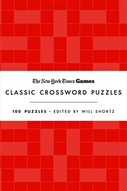 Buy New York Times Games Classic Crossword Puzzles (Red and White)