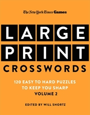 Buy New York Times Games Large-Print Crosswords Volume 2