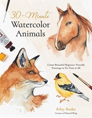 Buy 30-Minute Watercolor Animals