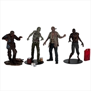 Buy The Walking Dead - Walkers Figure Set 4-Pack