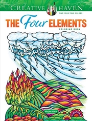 Buy Creative Haven The Four Elements Coloring Book