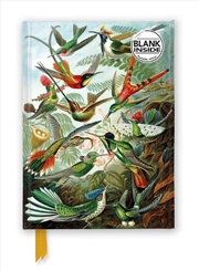 Buy Foiled Blank Journal: Ernst Haeckel, Hummingbirds