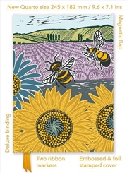 Buy Foiled Quarto Journal: Kate Heiss, Sunflower Fields