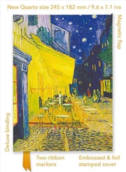 Buy Foiled Quarto Journal: Vincent Van Gogh, Cafe Terrace