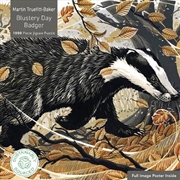 Buy Sustainable Jigsaw: Martin Truefitt-Baker, Blustery Day Badger (1000-Piece)