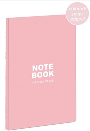 Buy Pastel Pink A5 Notebook: Lined Paper