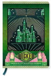 Buy Wicked: Emerald City Sculpted Journal