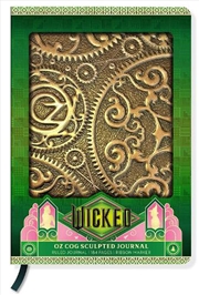 Buy Wicked: Oz Cogs Sculpted Journal