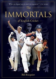 Buy Immortals of English Cricket