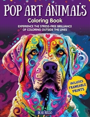 Buy Pop Art Animals Coloring Book