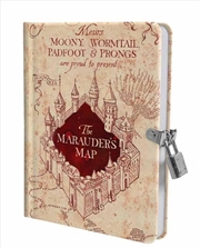 Buy Harry Potter: Marauder's Map Invisible Ink Lock & Key Diary