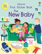 Buy First Sticker Book The New Baby