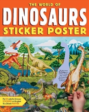 Buy The World of Dinosaurs Sticker Poster