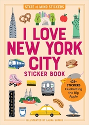 Buy I Love New York City Sticker Book