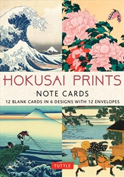 Buy Hokusai Prints, 12 Embossed Note Cards