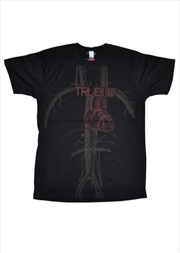 Buy True Blood - Heart Logo Male T-Shirt XXL