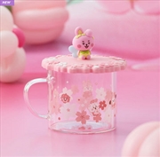 Buy Bt21 - Baby Spring Fairy Glass Cup & Lid(340Ml) Cooky