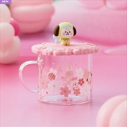 Buy Bt21 - Baby Spring Fairy Glass Cup & Lid(340Ml) Chimmy