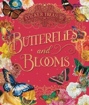 Buy The Sticker Treasury of Blooms and Butterflies : An eclectic book of stickers for journaling, collag