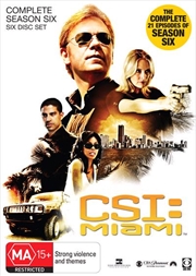 Buy CSI: Miami - Season 06