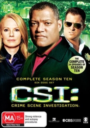 Buy CSI: Crime Scene Investigation - Season 10