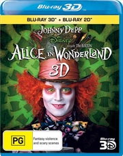 Buy Alice In Wonderland | 3D + 2D Blu-ray - Live Action