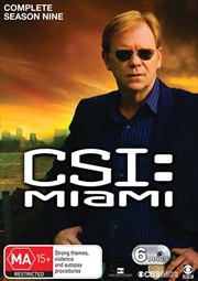 Buy CSI: Miami - Season 09