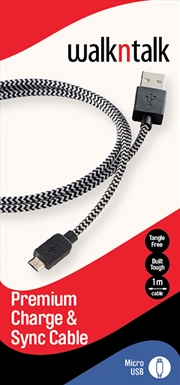 Buy Charge Sync Cable Micro USB Black